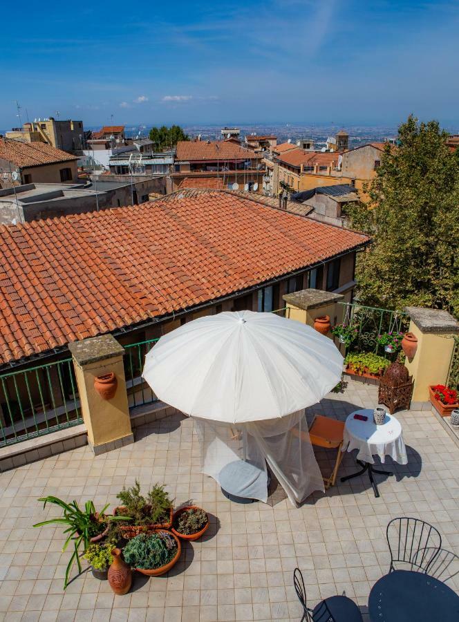فراسكاتي B&B Buonfiglio Cicconcelli - Terrazza Panoramica المظهر الخارجي الصورة